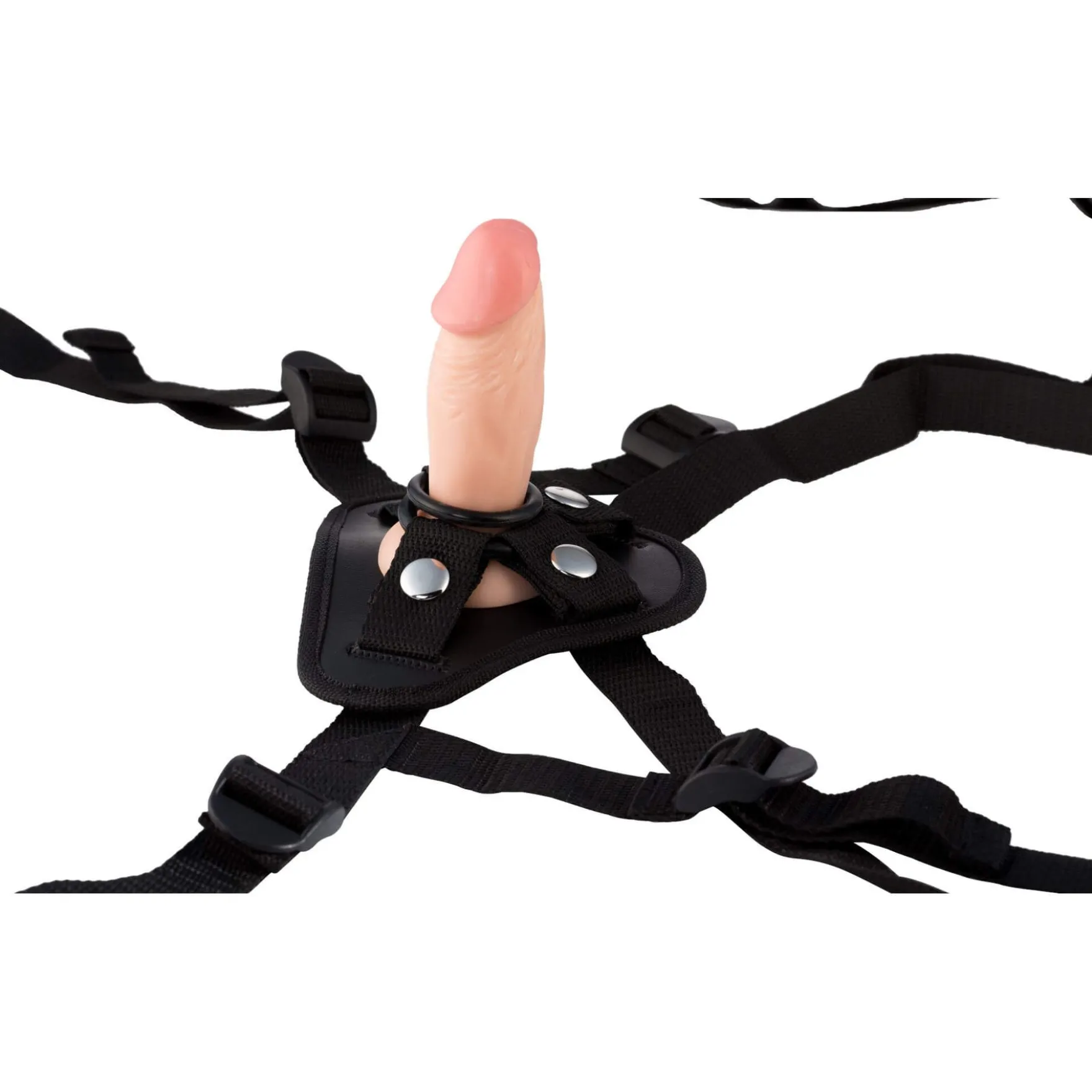 Aputuuppari – StrapOn-harness dildolla ja vibraluodilla