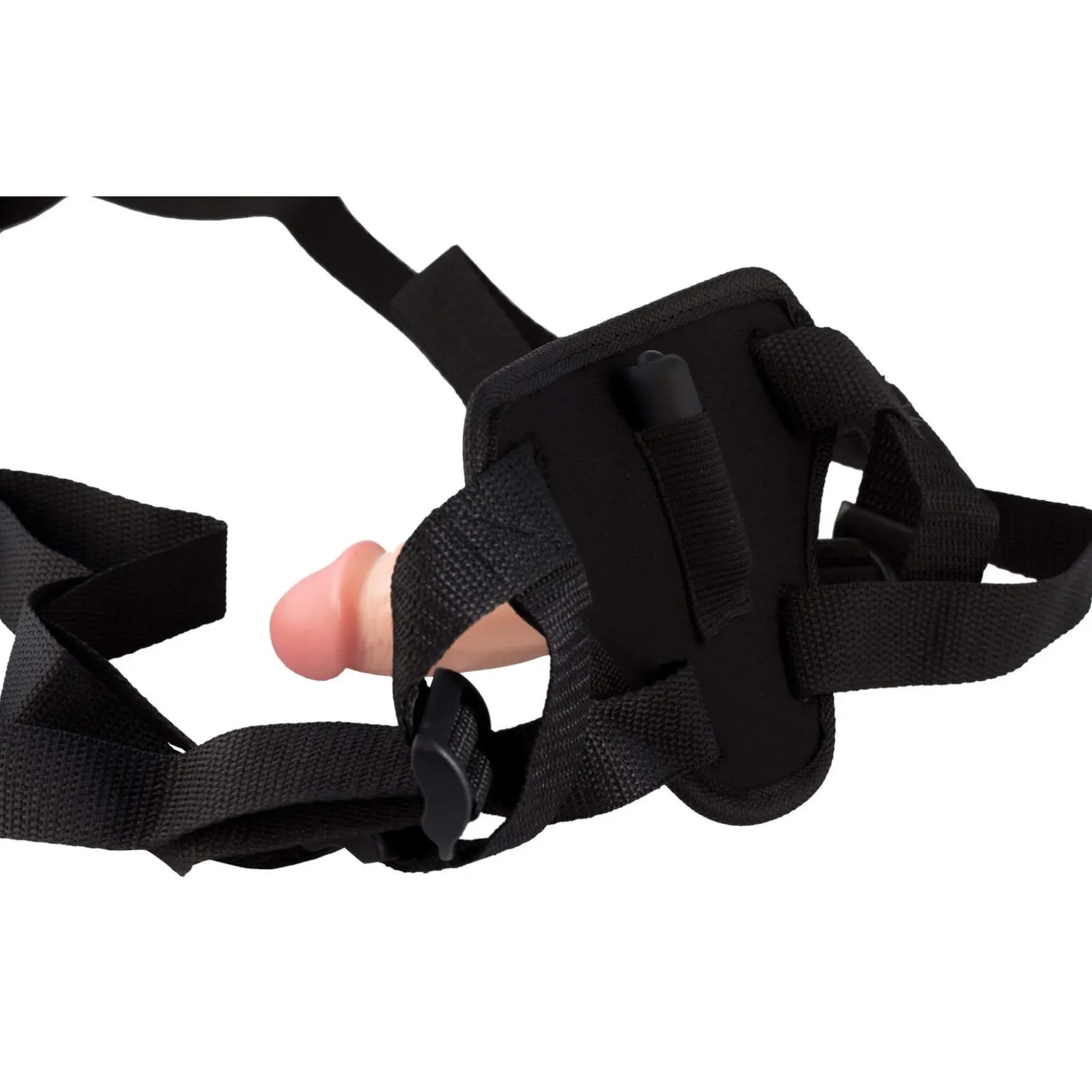 Aputuuppari – StrapOn-harness dildolla ja vibraluodilla