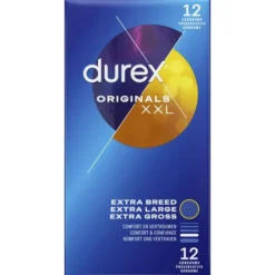 Durex XXL Originals -kondomi 12 kpl
