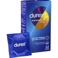 Durex XXL Originals -kondomi 12 kpl