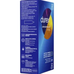 Durex XXL Originals -kondomi 12 kpl