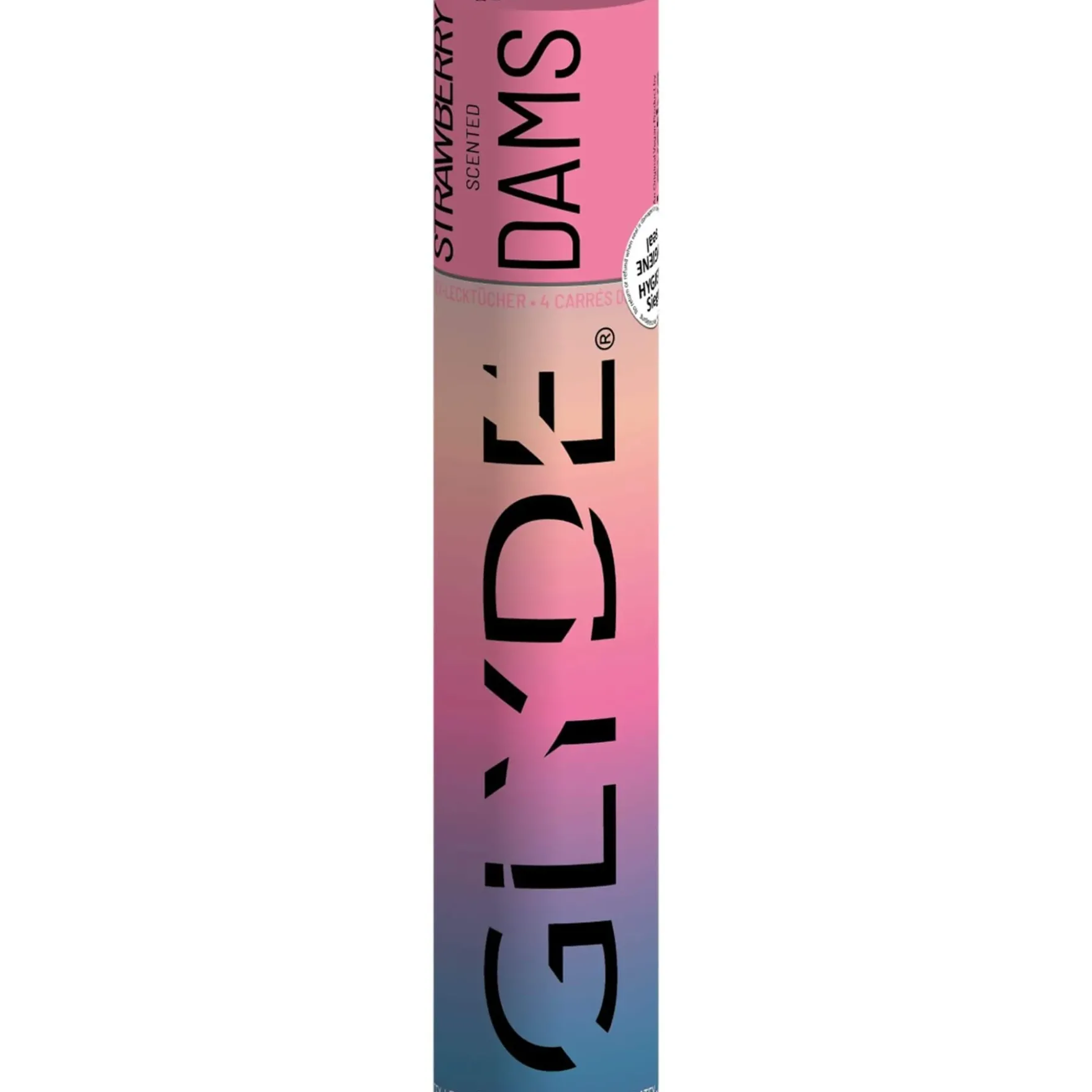 GLYDE Dams - Suuseksisuoja Mansikka 4 kpl