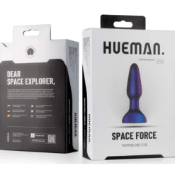 Hueman - Space Force Vibrating and Thrusting Butt Plug