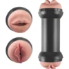 2-in-1 masturbaattori Suu ja Vagina