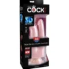 King Cock tuplapäinen dildo
