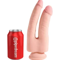 King Cock tuplapäinen dildo