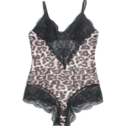 Leopardikuviollinen body