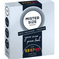 Mister Size trial set 3 kpl