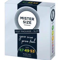 Mister Size trial set 3 kpl