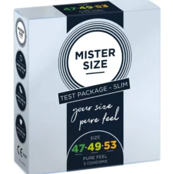 Mister Size trial set 3 kpl