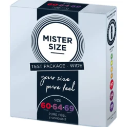 Mister Size trial set 3 kpl