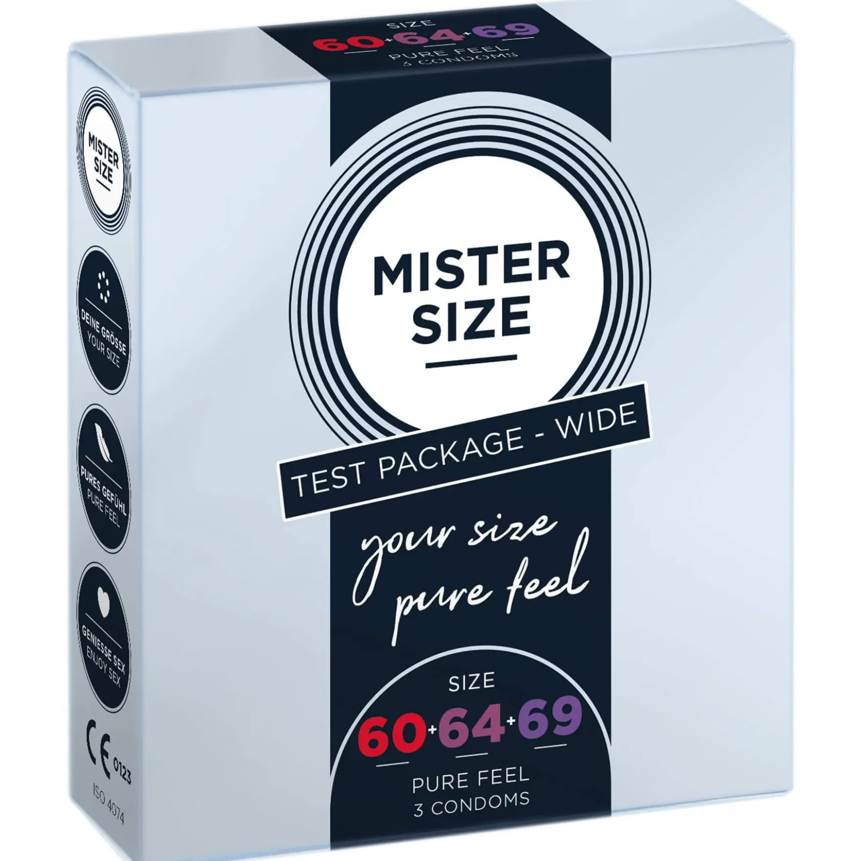 Mister Size trial set 3 kpl
