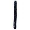 Musta tupladildo 39 cm