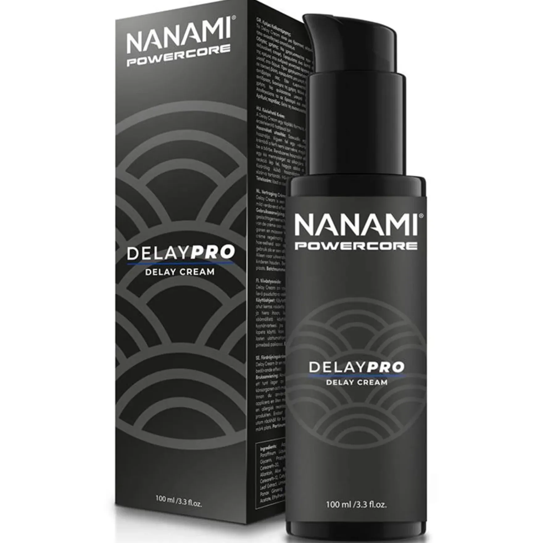 Nanami Powercore Delay Pro -viivästysvoide 100 ml