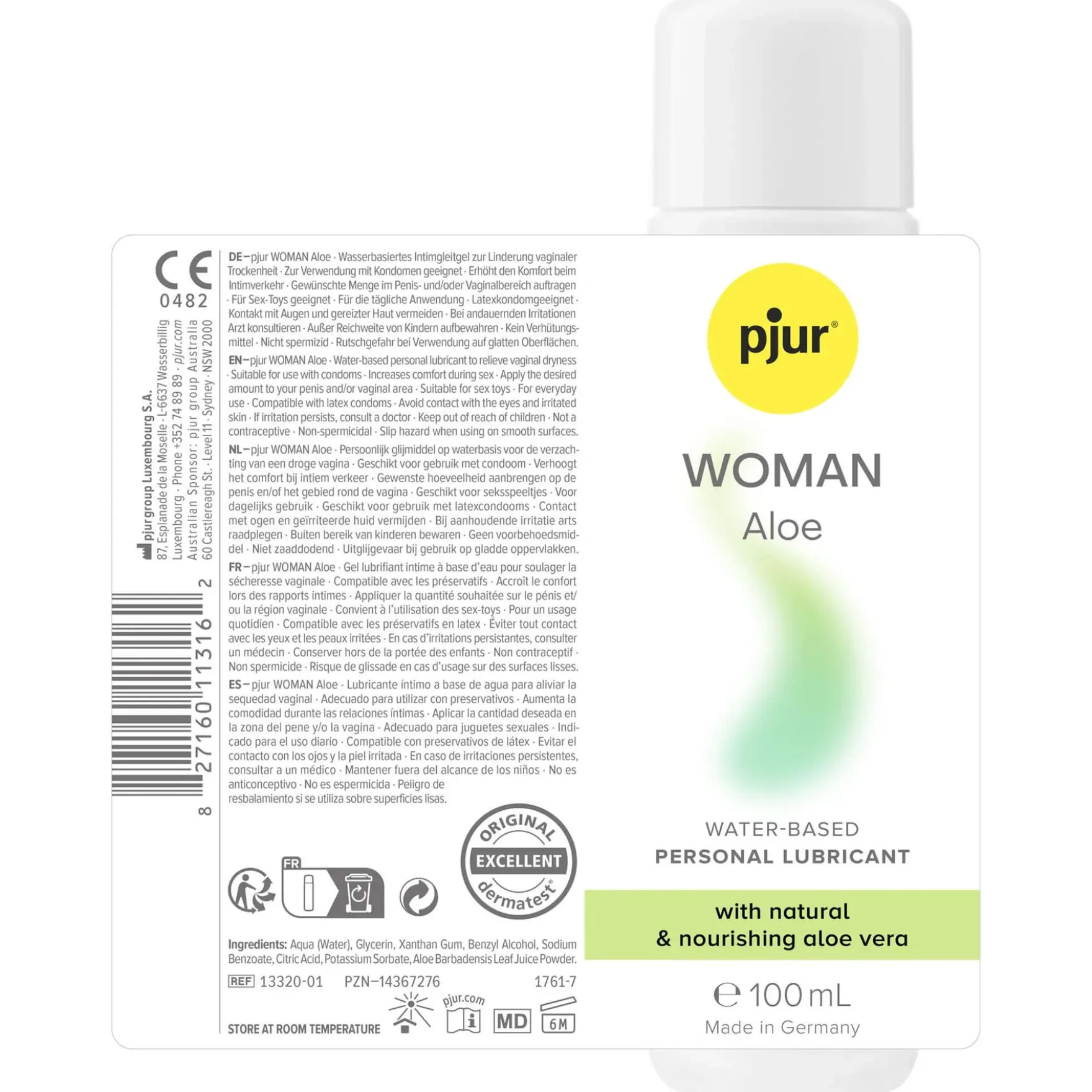 Pjur Woman Aloe Hoitava Liukuvoide 100 ml