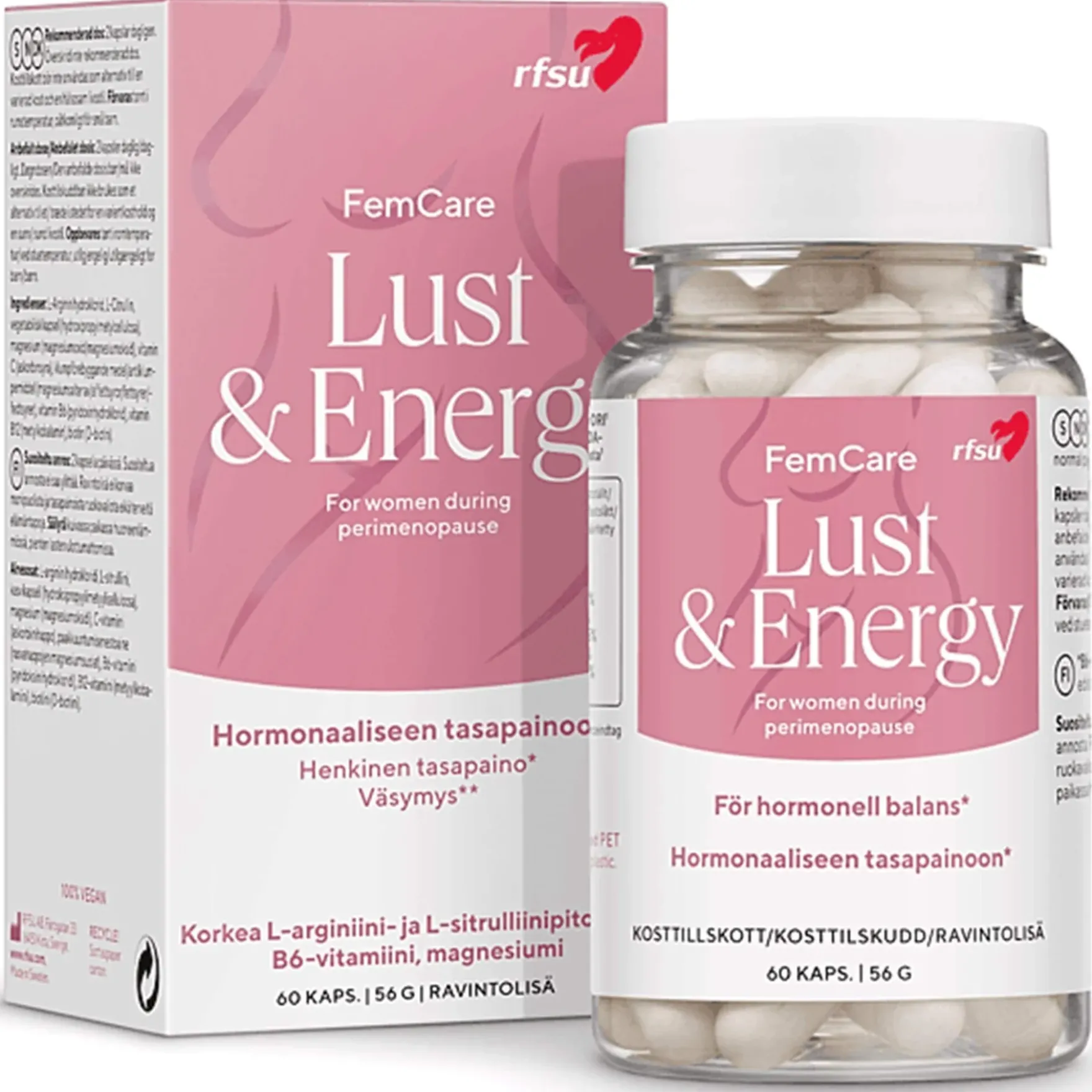RFSU Fem Care Lust & Energy 60 kpl