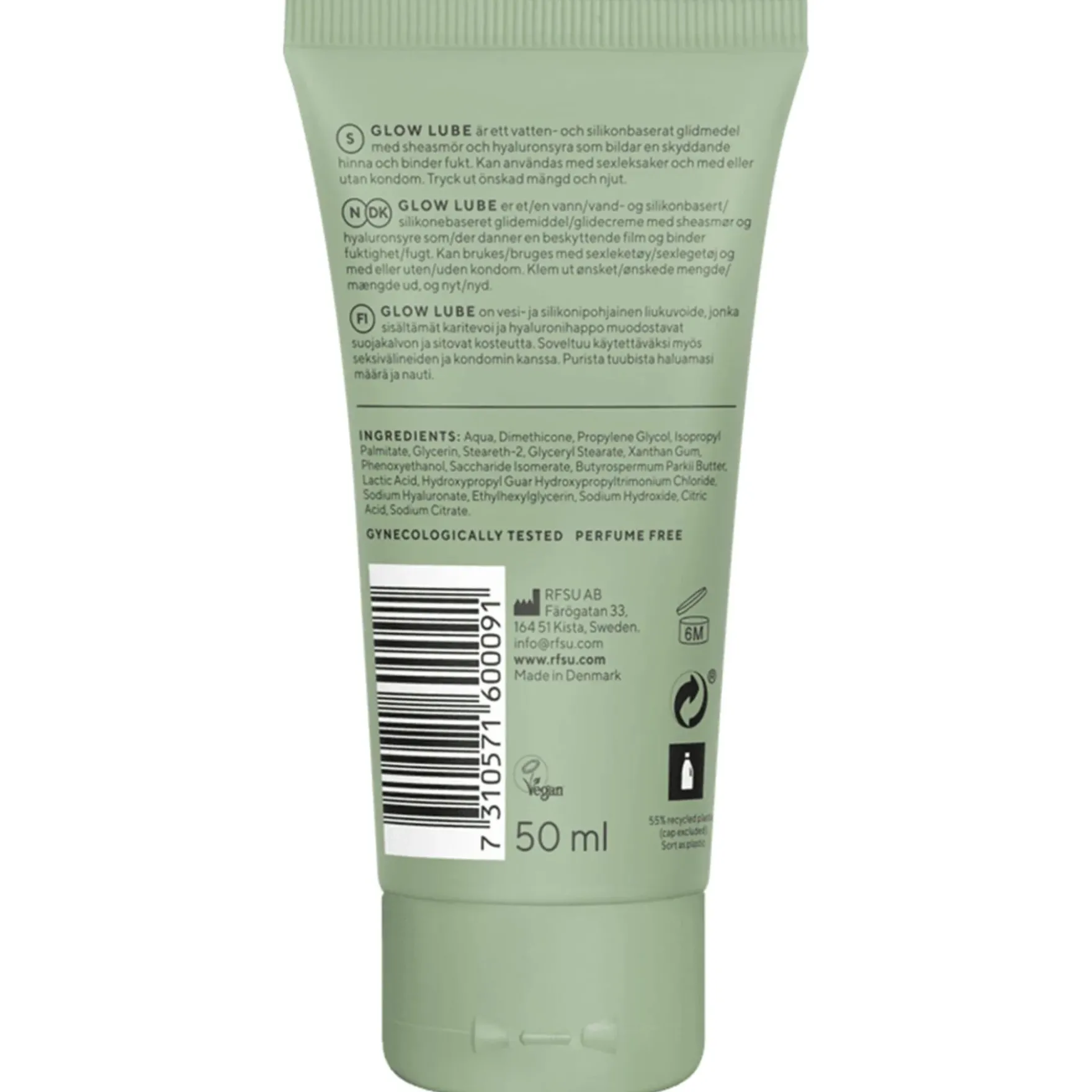 RFSU Glow Lube hybridiliukuvoide 75 ml