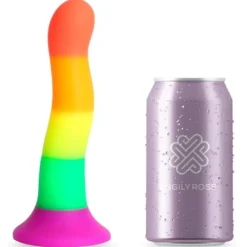 Sateenkaaridildo 18 cm