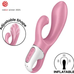 Satisfyer Air Pump Bunny 2 täyttyvä rabbit-vibraattori