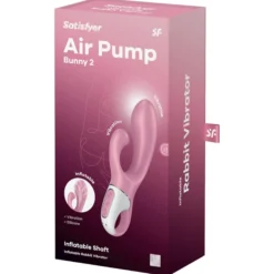 Satisfyer Air Pump Bunny 2 täyttyvä rabbit-vibraattori