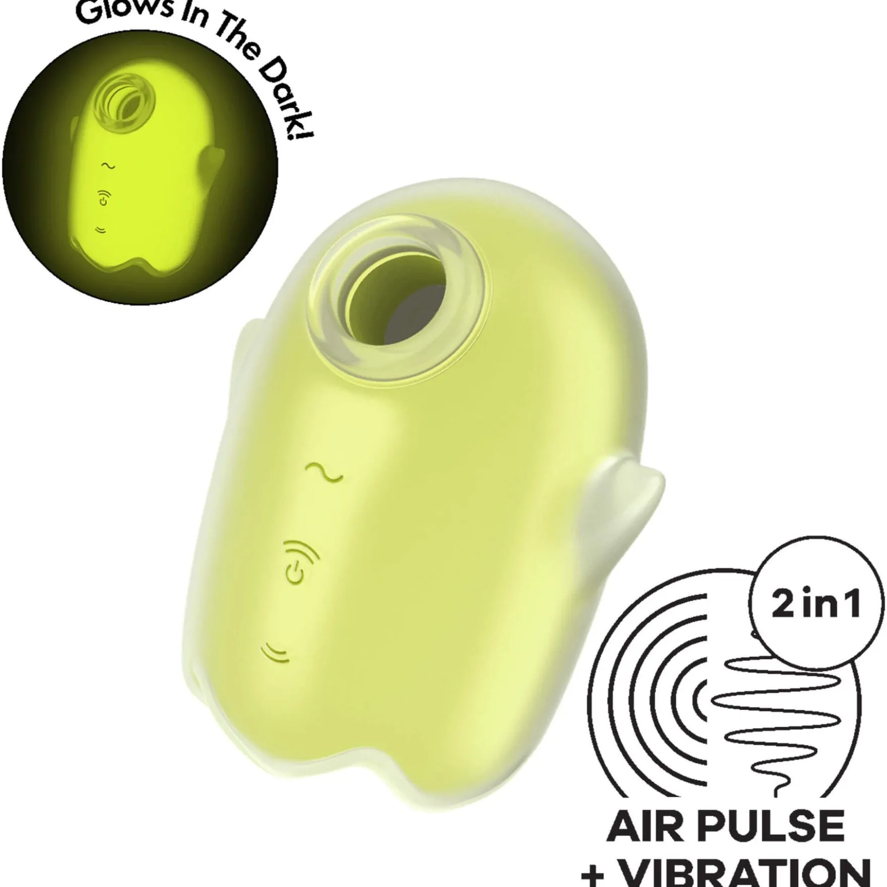 Satisfyer Glowing Ghost klitoriskiihotin