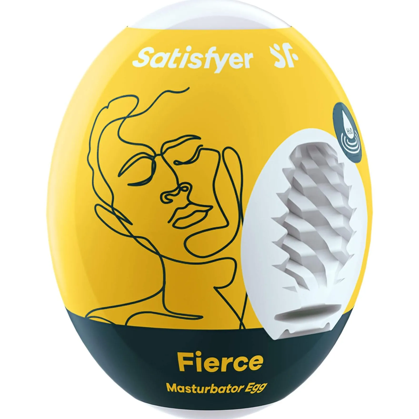 Satisfyer Masturbator Egg Single fierce