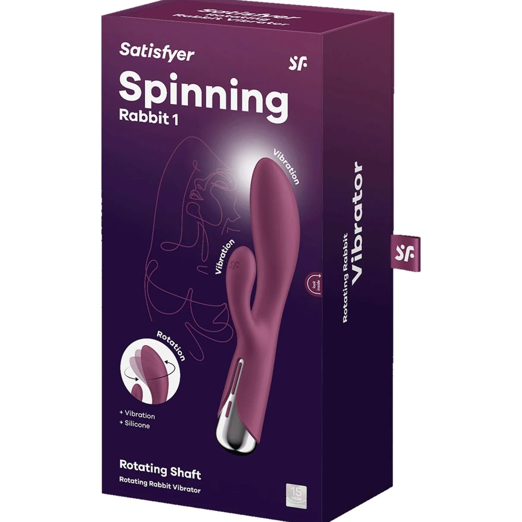 Satisfyer Spinning Rabbit 1 vibraattori