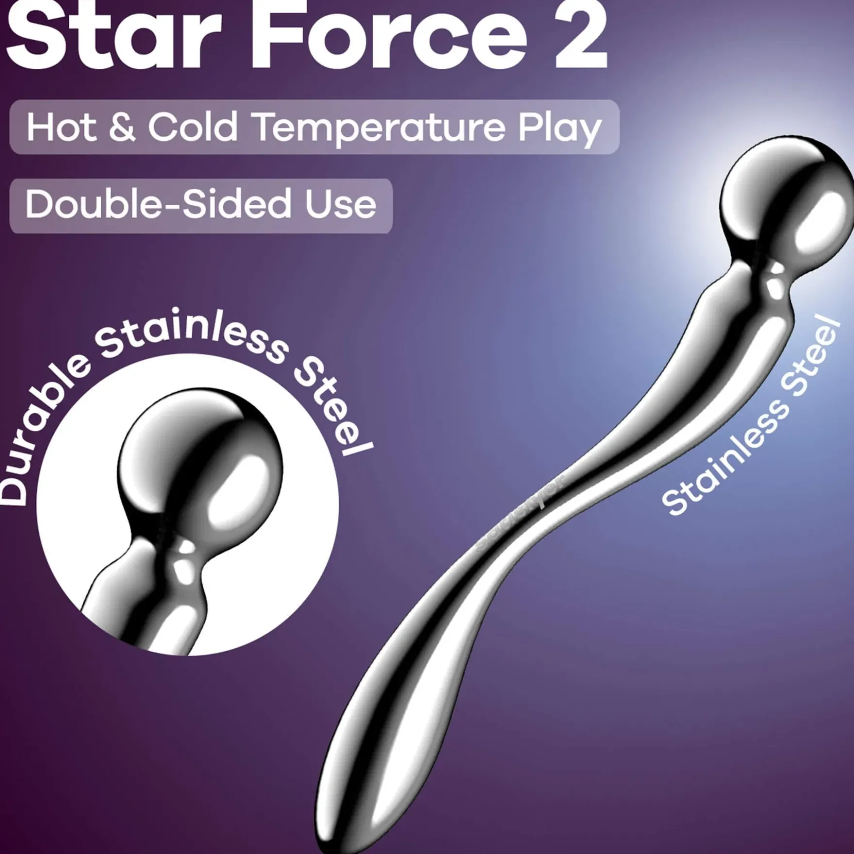 Satisfyer Star Force 2 metallidildo