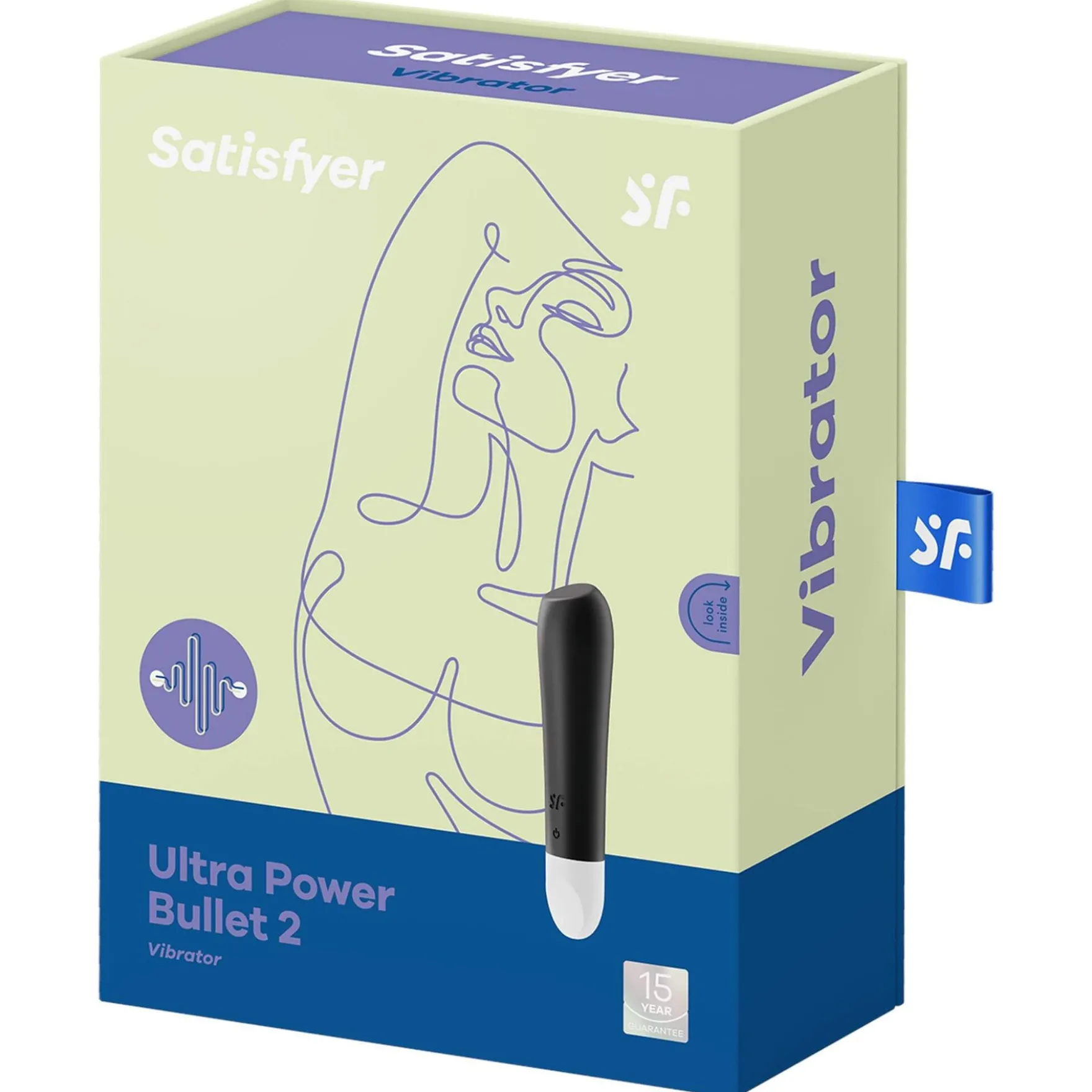 Satisfyer Ultra Power Bullet 2, musta