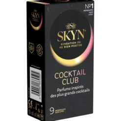 SKYN Cocktail Club lateksittomat makukondomit 9 kpl