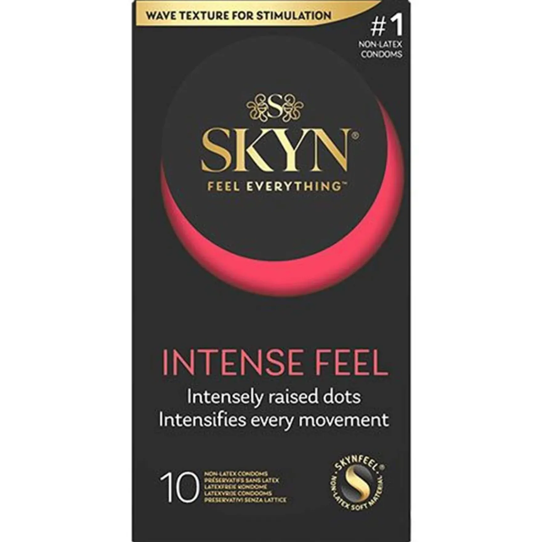SKYN Intense Feel lateksiton kondomi 10 kpl
