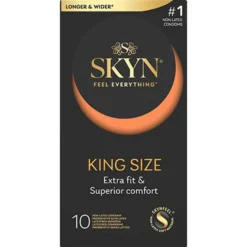SKYN King Size lateksiton kondomi 10 kpl