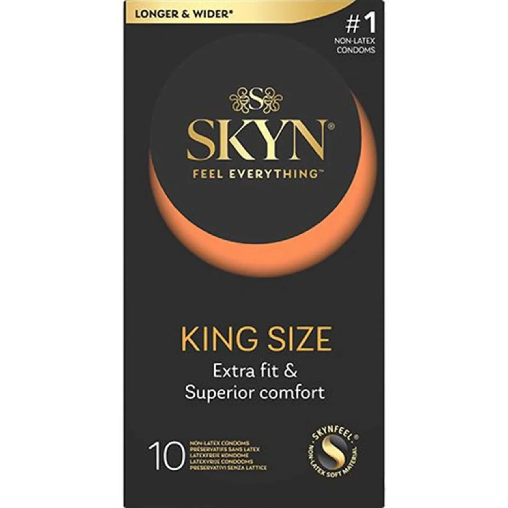 SKYN King Size lateksiton kondomi 10 kpl