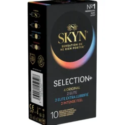 SKYN Selection+ kondomilajitelma 10 kpl