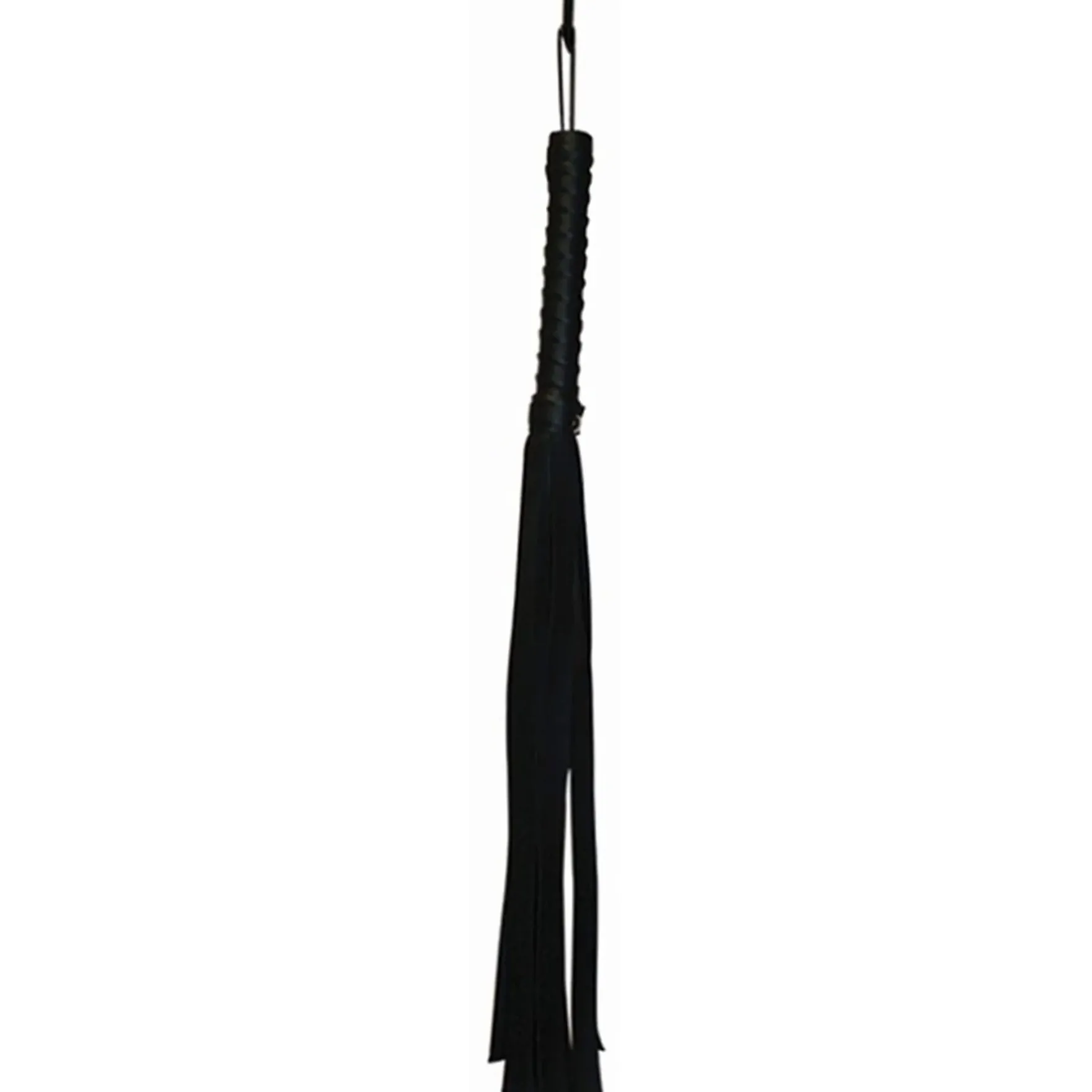 S&M – Black Faux Leather Flogger