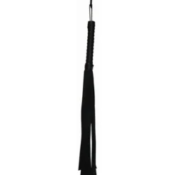 S&M – Black Faux Leather Flogger
