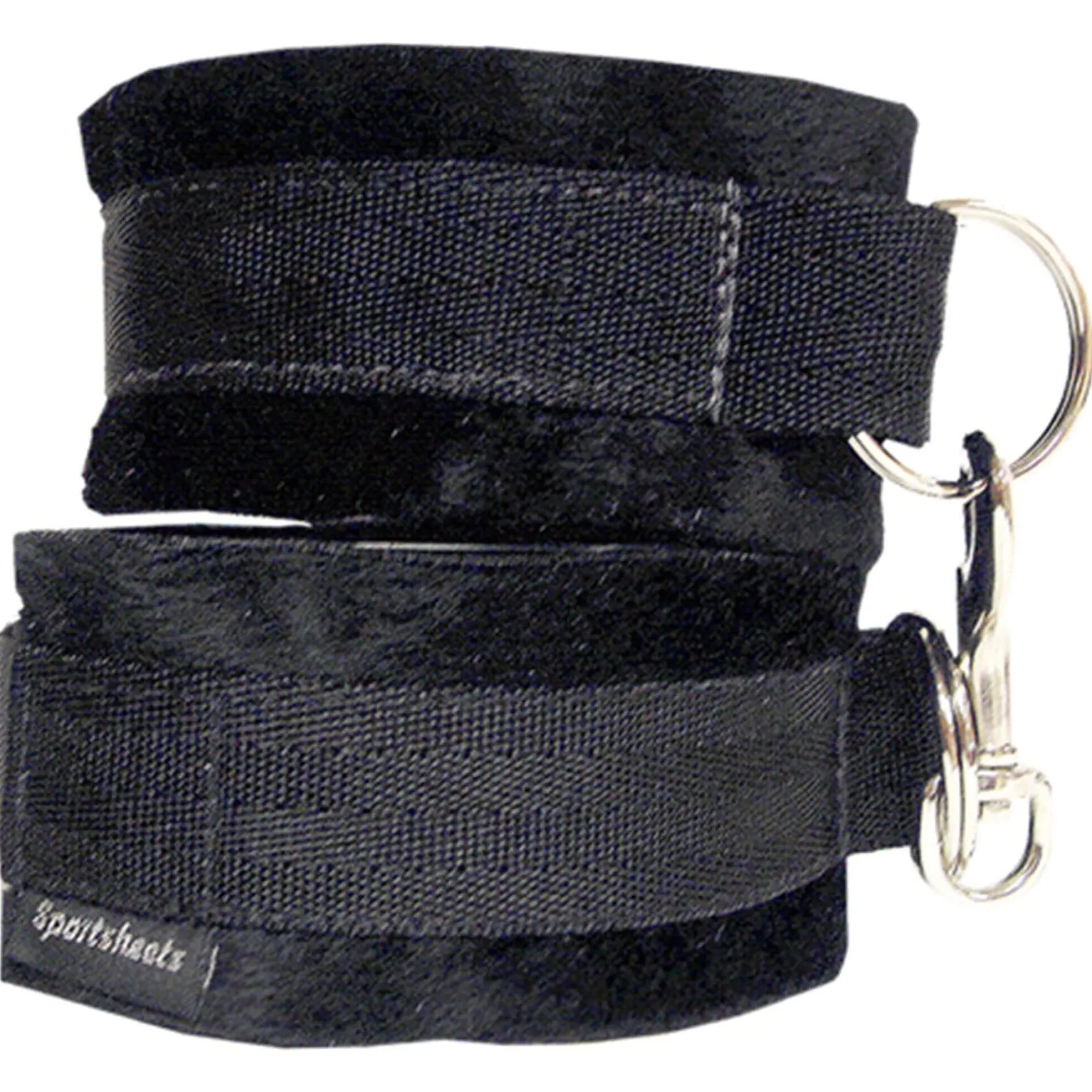 Sportsheets Soft Cuffs – Pehmustetut kahleet, musta