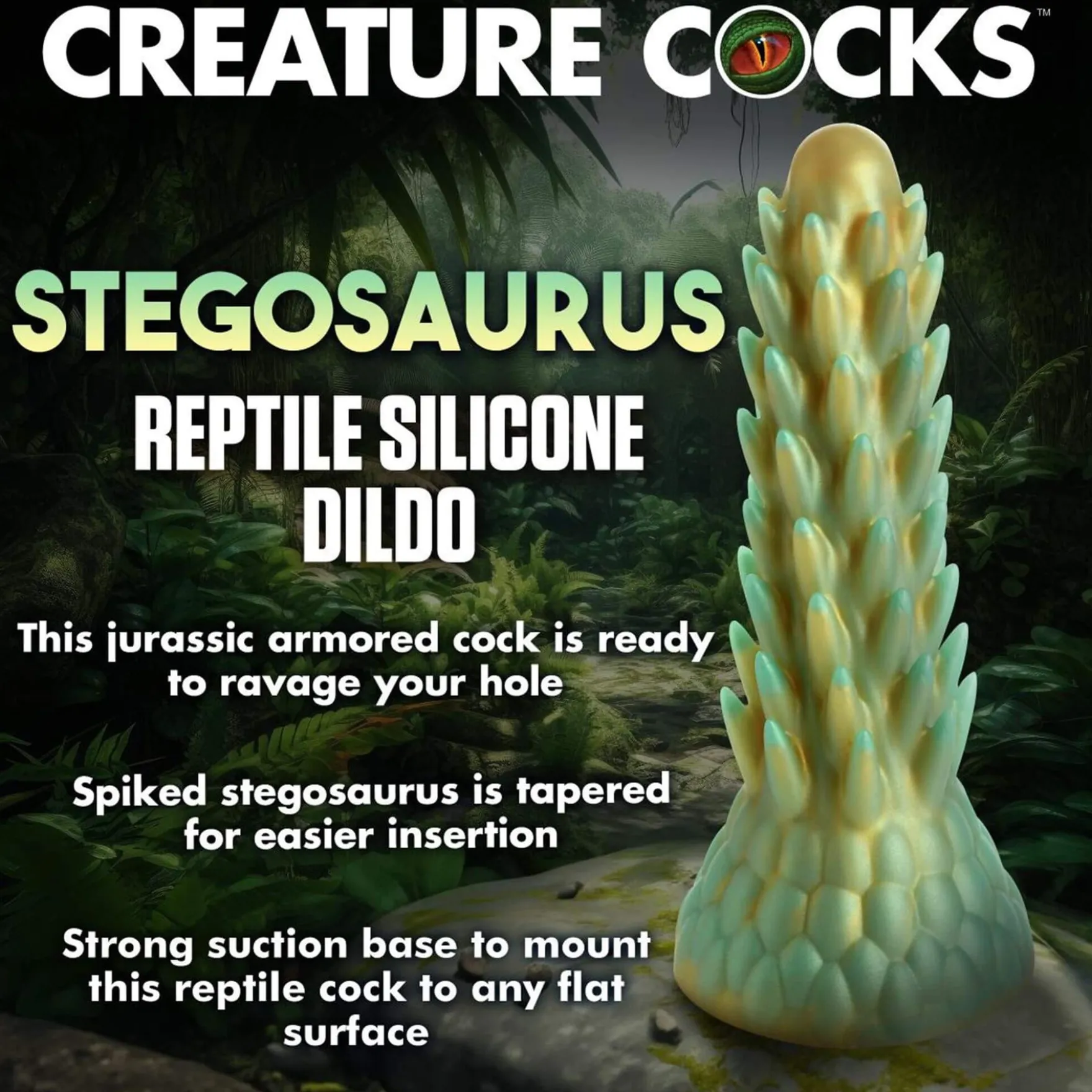 Stegosaurus Dildo