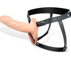 Strap-on ontolla dildolla