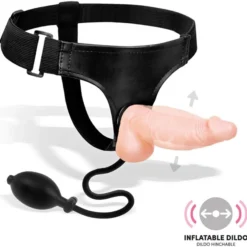 Strap-on vyö + paisuva dildo
