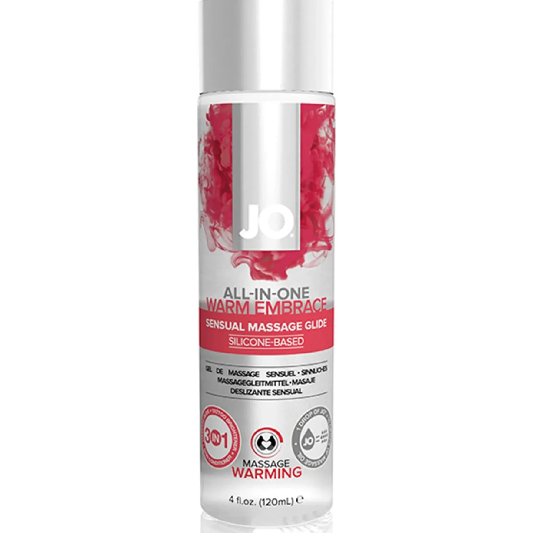 System JO - Massage Glide, Warming, 120 ml