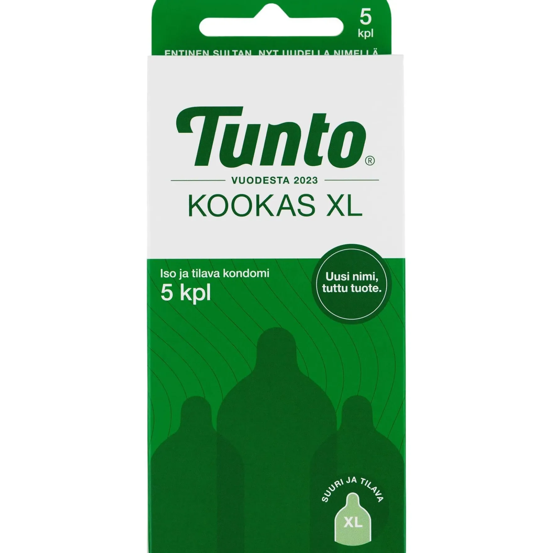 Tunto Kookas XL -kondomi 5 kpl