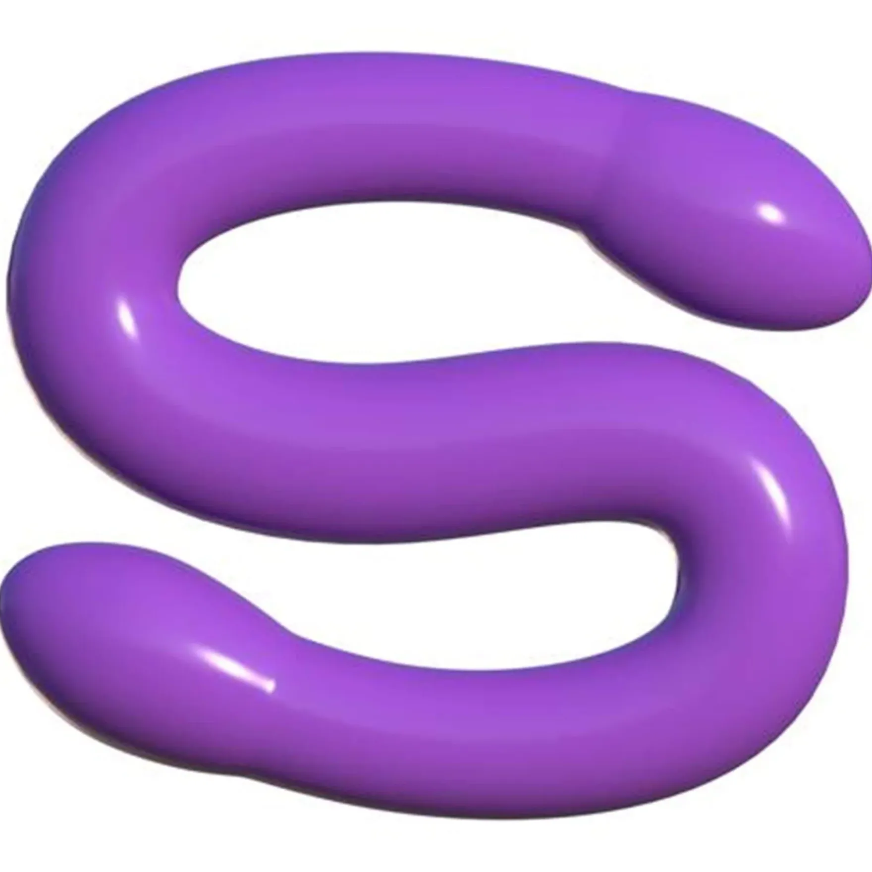 Tupladildo ClassiX - purppura 44 cm