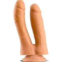 Tuplapäinen dildo, realistinen