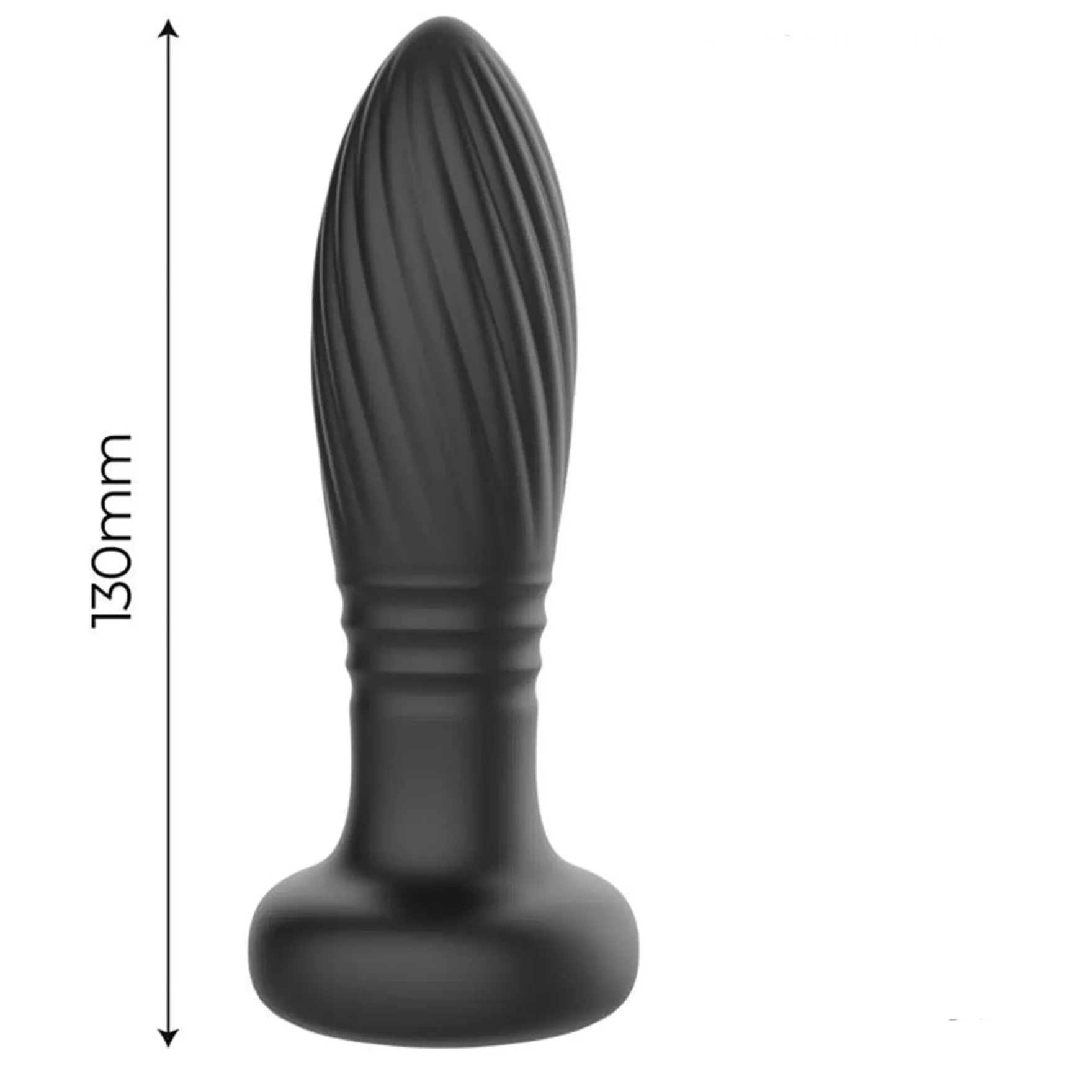 Työntyvä anustappi LED-valolla