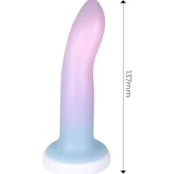 Tyylikäs dildo liukuvärillä