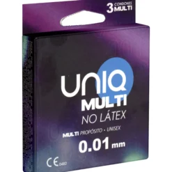 UNIQ Multi Unisex-kondomi, 3 kpl