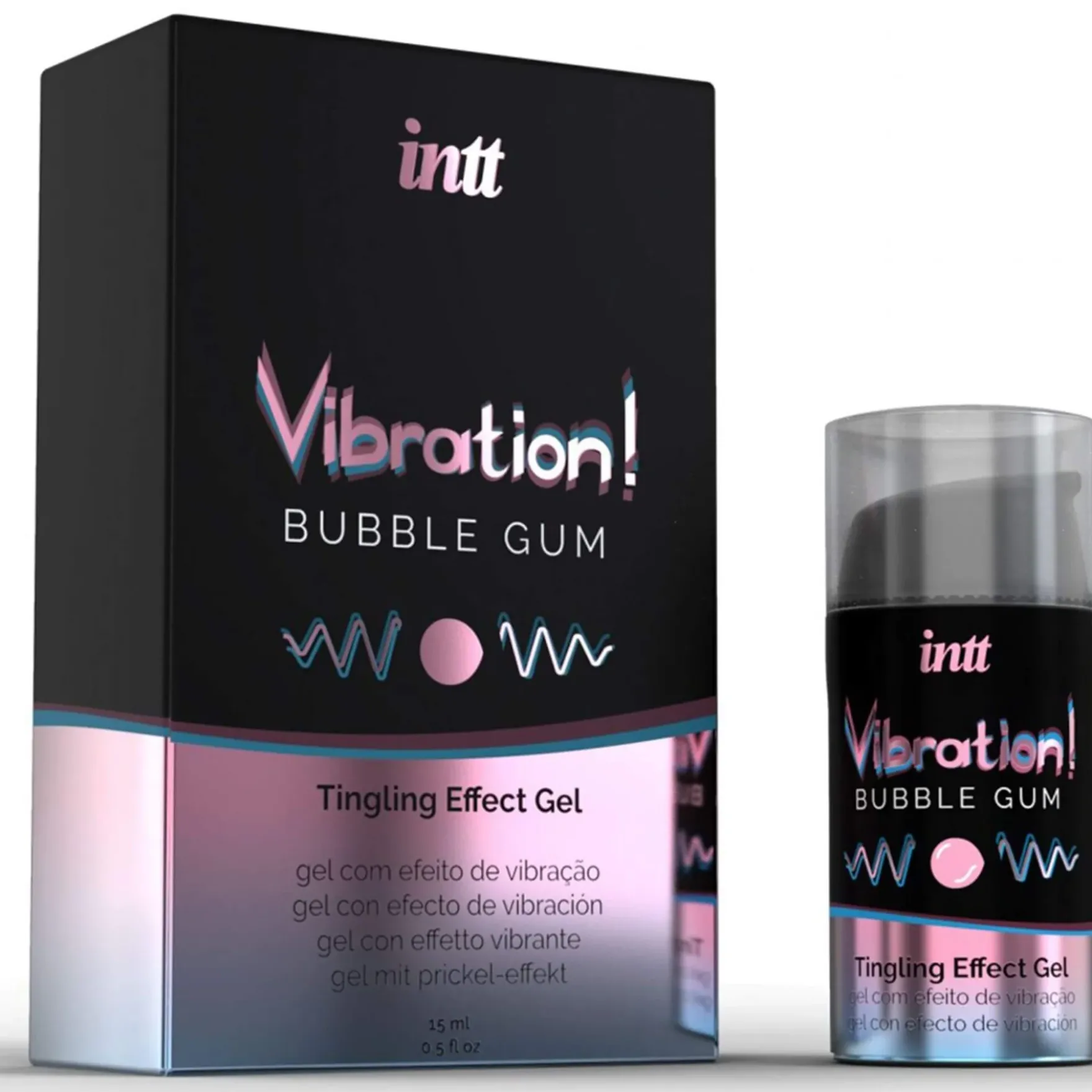 Vibration! Bubble Gum Tingling Geeli 15 ml