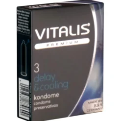 Vitalis Premium Delay & Cooling kondomi 3 kpl